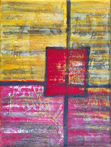 PALINSESTO Vol. 4 - Affioramento by Renzo Buggiani, Painting for Sale on Select