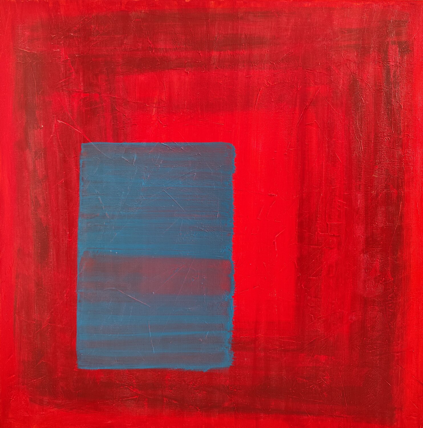 Red Flag Renzo Buggiani Original painting for sale