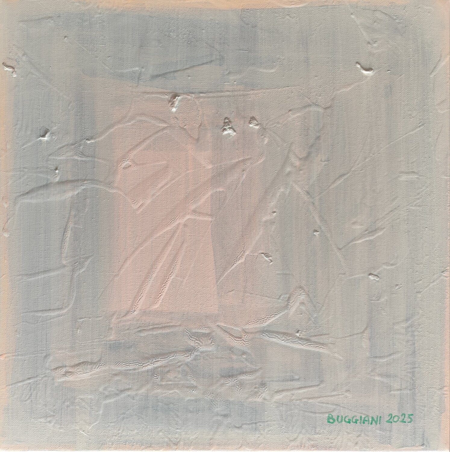 Untitled (Beige Field), 2025 Renzo Buggiani Original painting for sale