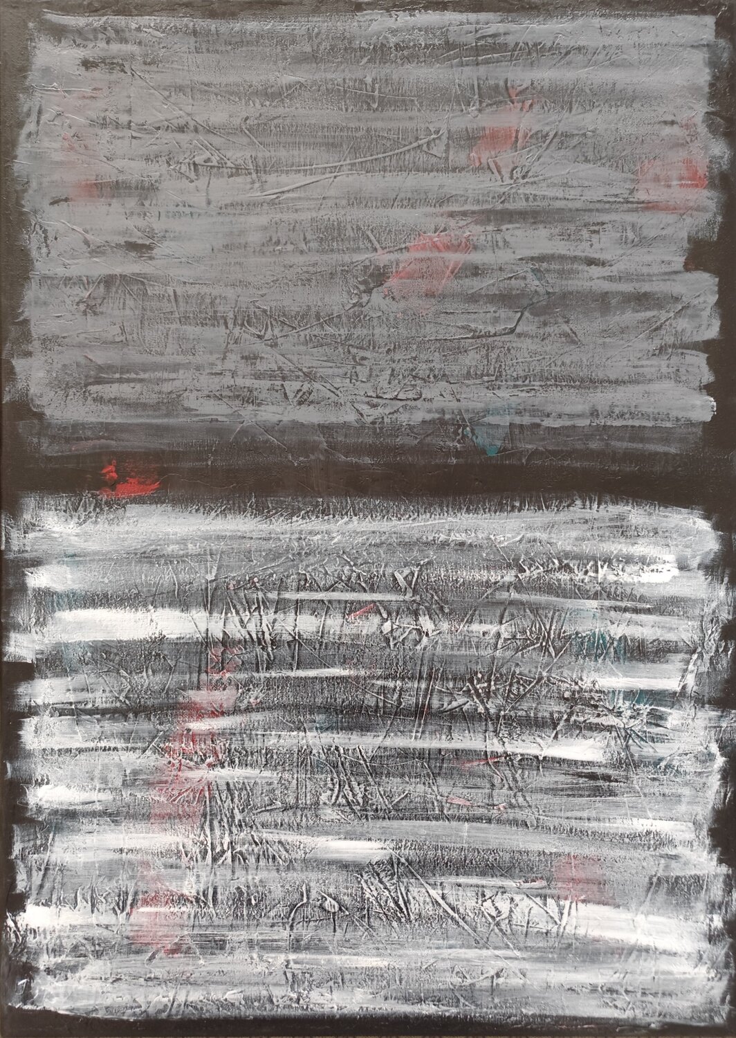 Black Mono-Lite Vol. 4 Renzo Buggiani Original painting for sale