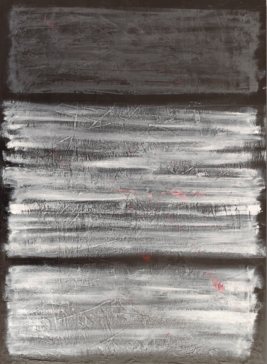 Black Mono-Lite Vol. 6 Renzo Buggiani Original painting for sale
