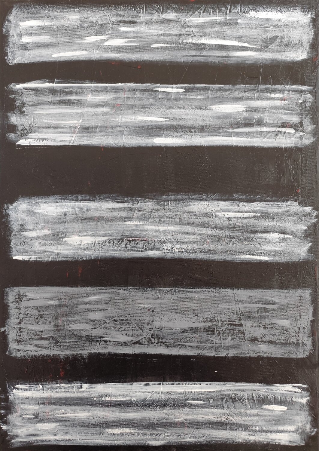 Black Mono-Lite Vol. 7 Renzo Buggiani Original painting for sale