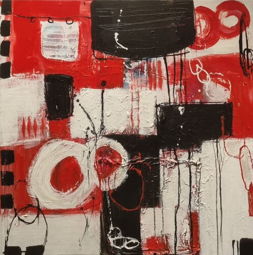 Unnegotiable Presence by Monika Signer, Painting for Sale on Select