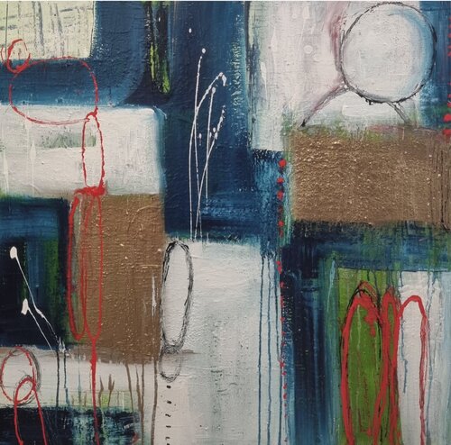 Startyourlife by Monika Signer, Painting for Sale on Select