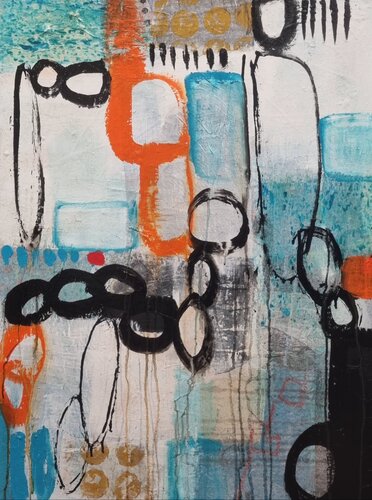 Find yourself by Monika Signer, Painting for Sale on Select
