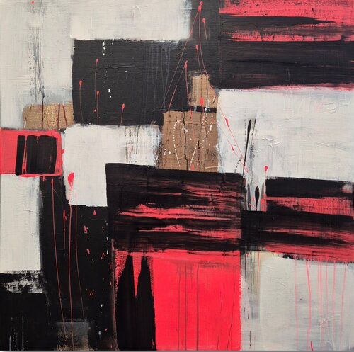 Live and love by Monika Signer, Painting for Sale on Select