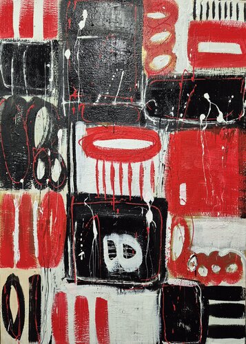 Power House by Monika Signer, Painting for Sale on Select