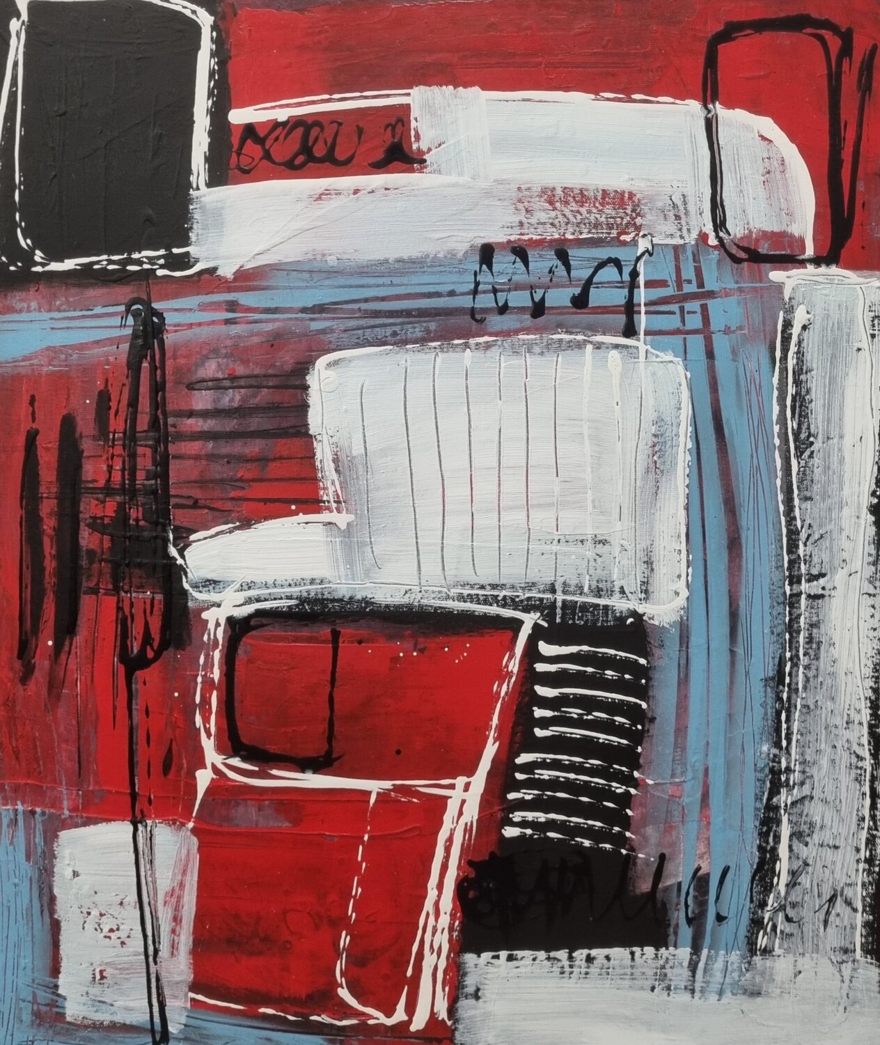 Held Together Monika Signer Original painting for sale
