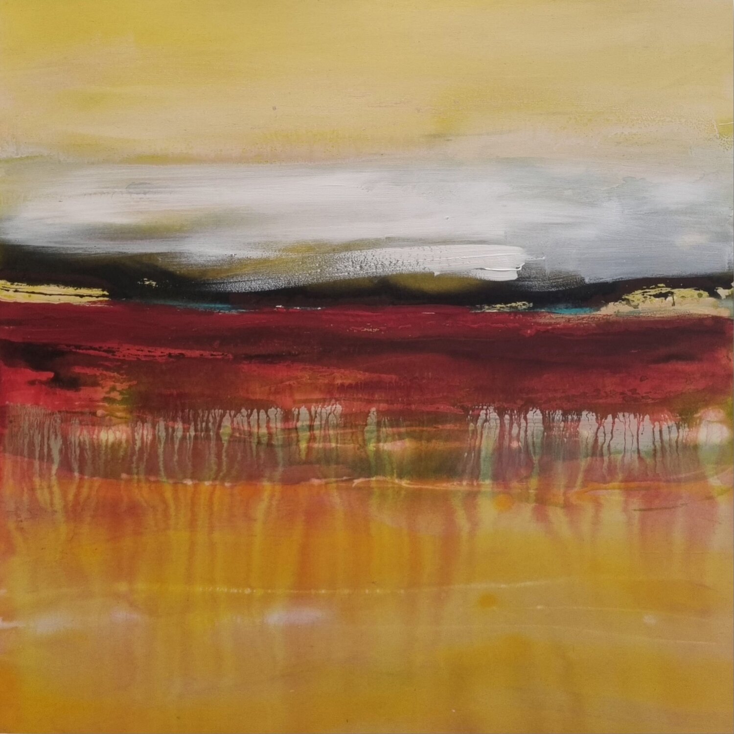 Power of love Monika Signer Original painting for sale