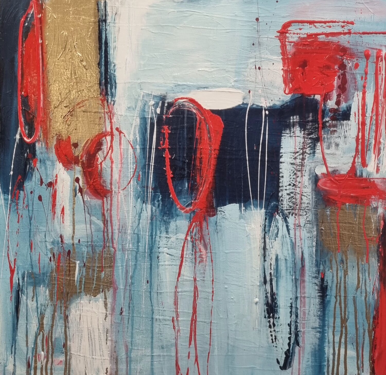 Body to soul Monika Signer Original painting for sale