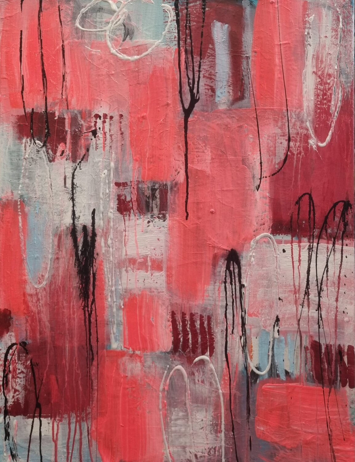too hot Monika Signer Original painting for sale