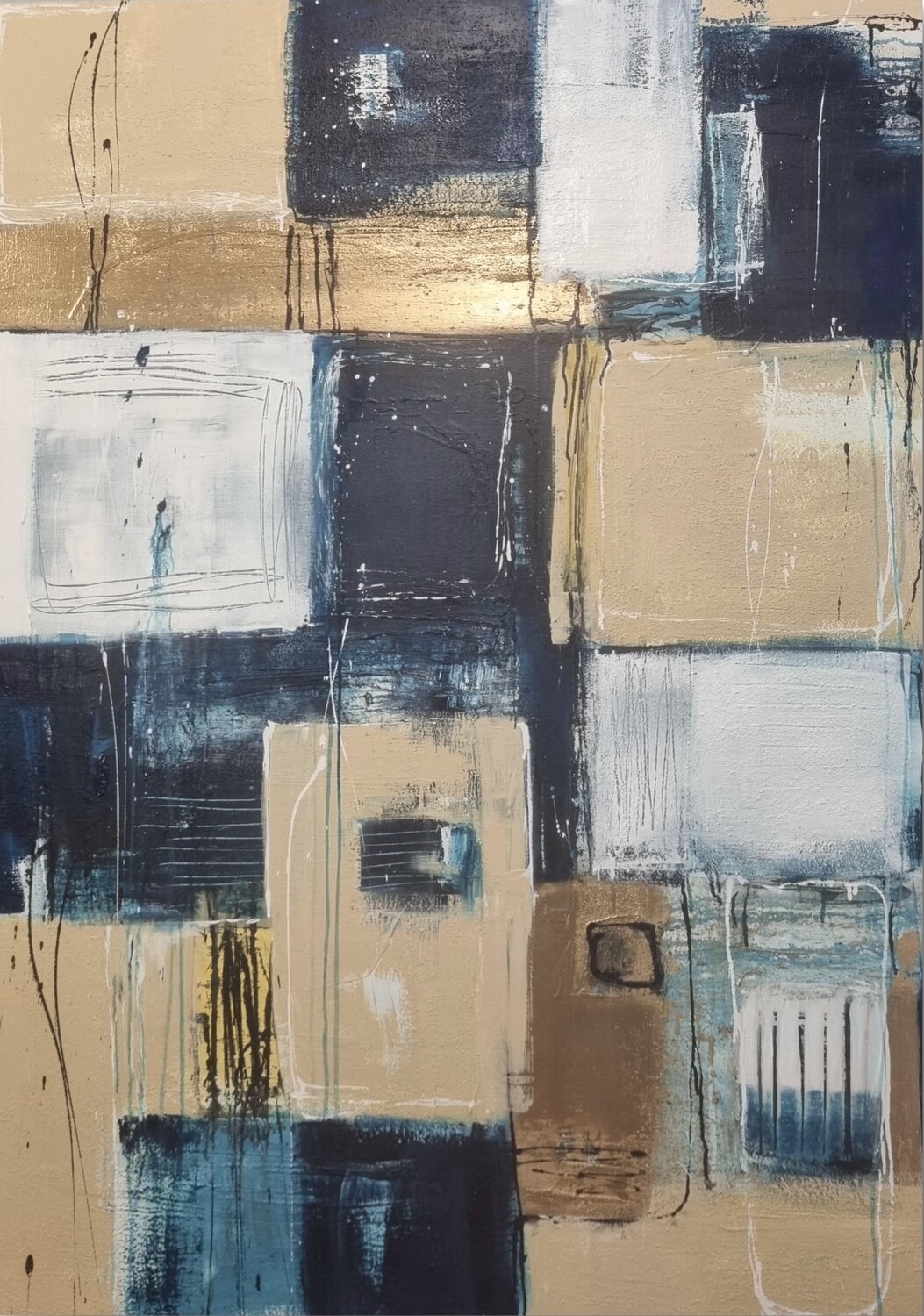 Search for meaning Monika Signer Original painting for sale