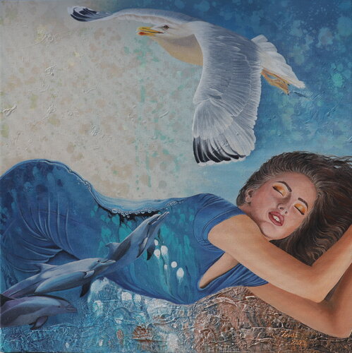 EMMA'S DREAM by Zuzana Murenji Domonkos, Painting for Sale on Select