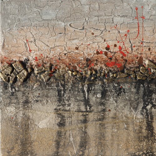 LAVA STONE by Zuzana Murenji Domonkos, Painting for Sale on Select