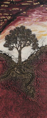 The Tree of Senses by Zuzana Murenji Domonkos, Painting for Sale on Select
