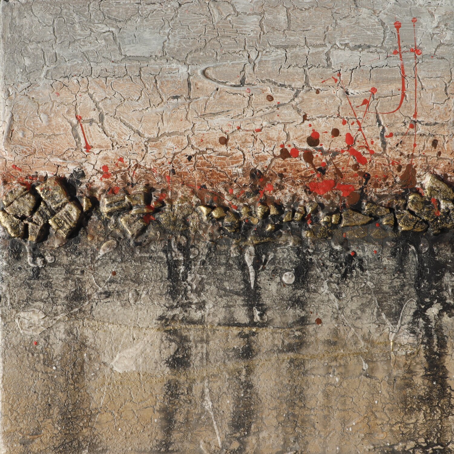 LAVA STONE Zuzana Murenji Domonkos Original painting for sale