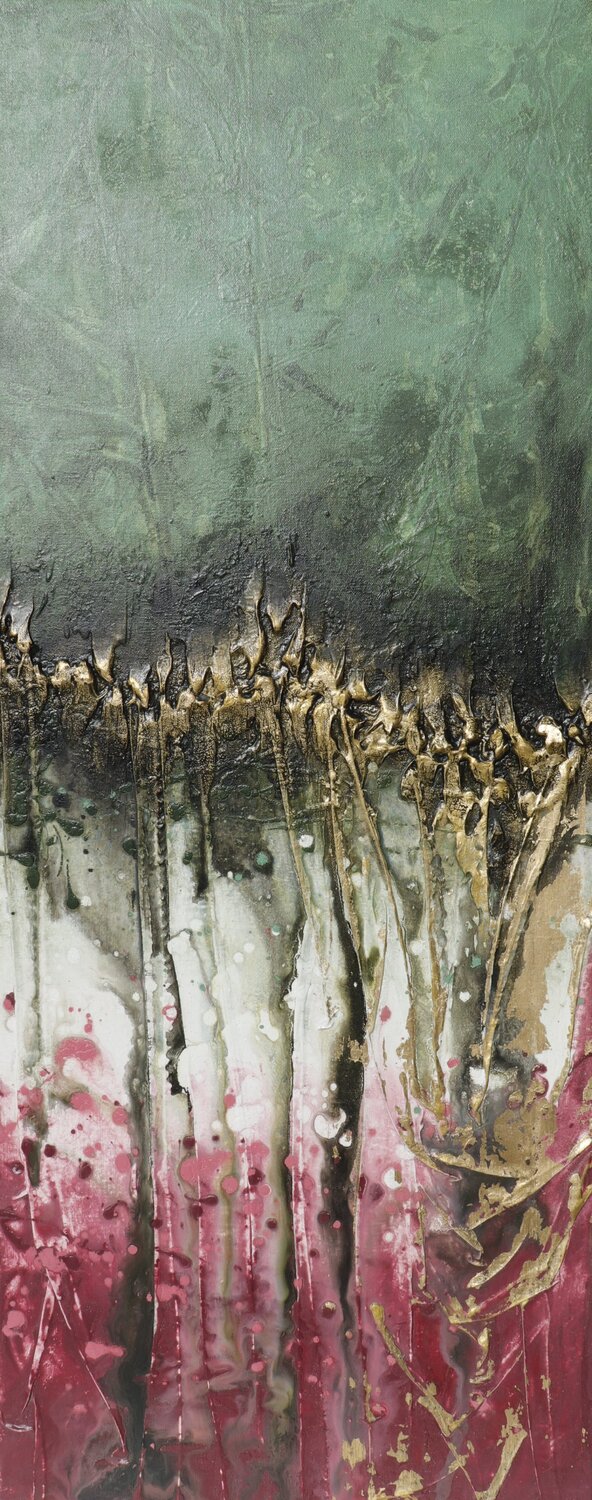 EVERGREEN ESSENCE Zuzana Murenji Domonkos Original painting for sale