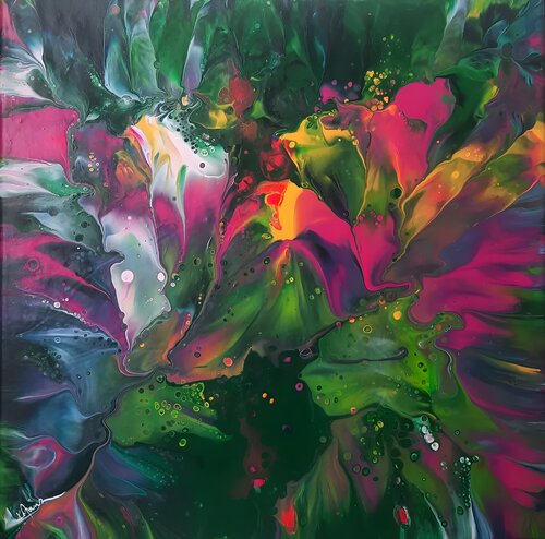 Frequency of Joy by Kasia Jans, Painting for Sale on Select