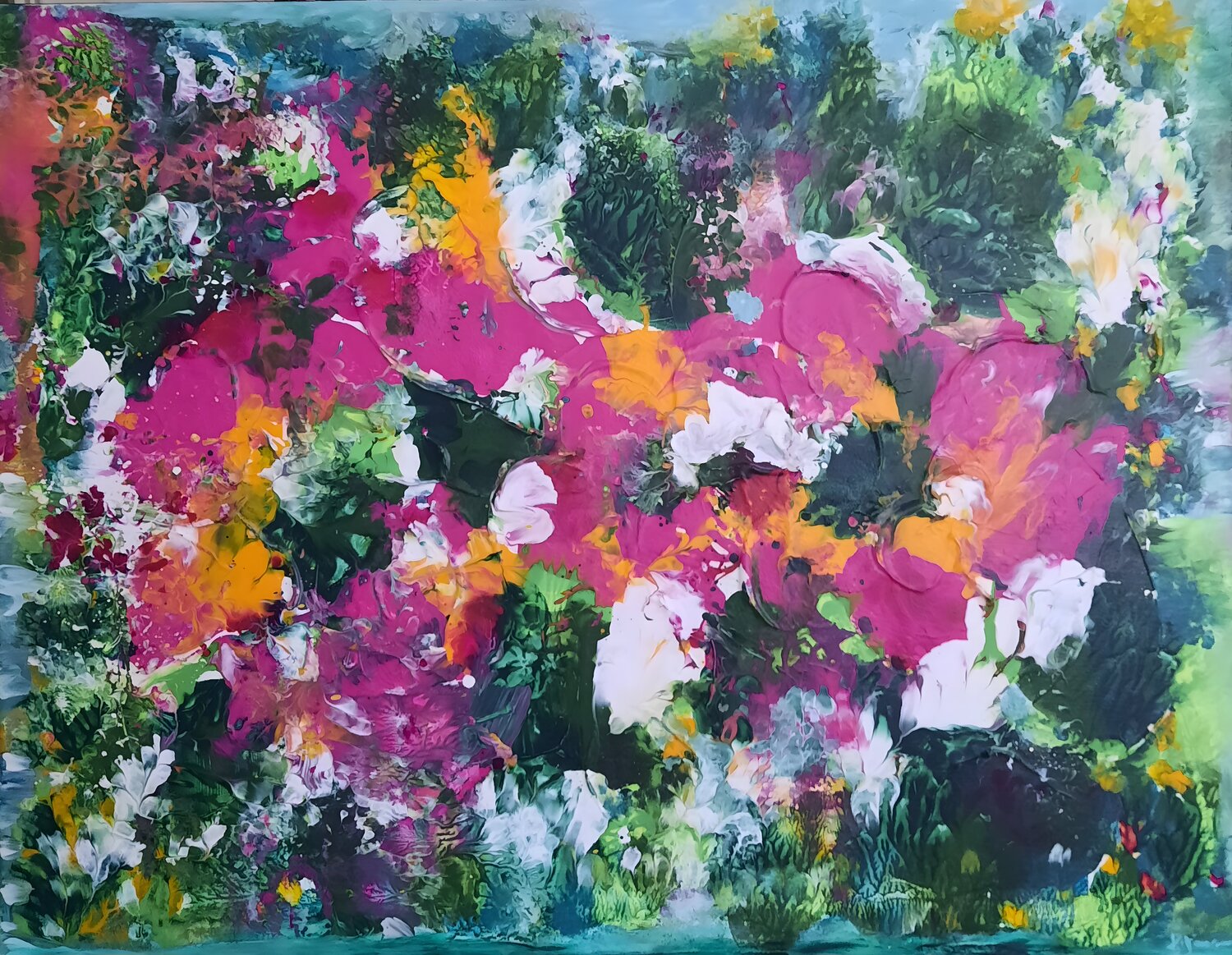 ♡ Beautiful Life ♡ Kasia Jans Original painting for sale