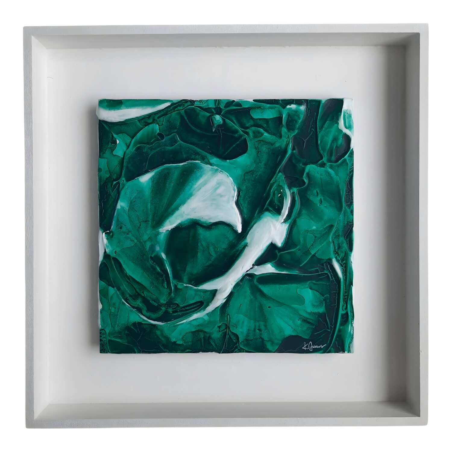 Peace Comes from Within Kasia Jans Original painting for sale