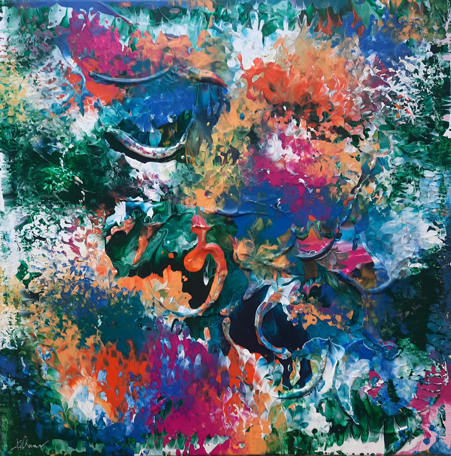 Transformation Kasia Jans Original painting for sale