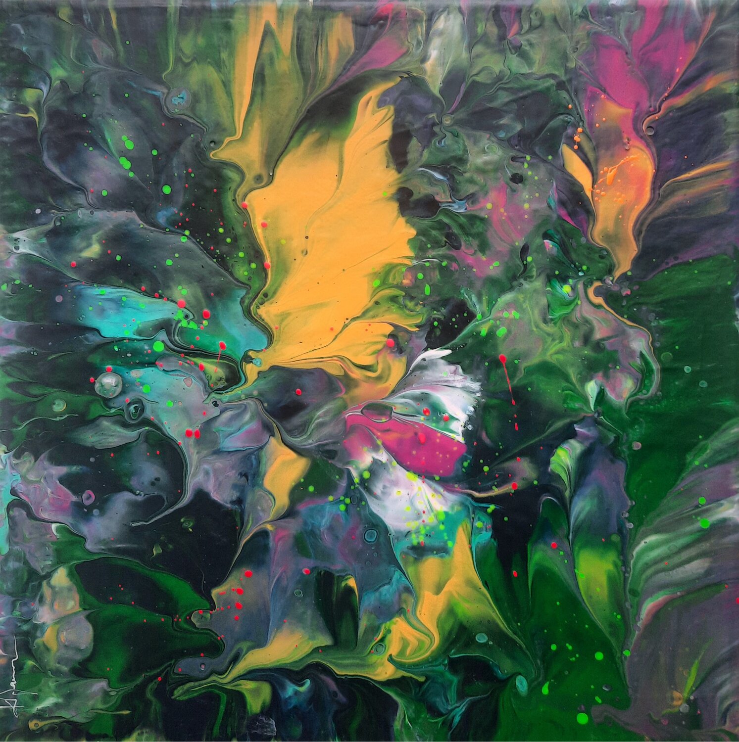 Breaking Free Kasia Jans Original painting for sale