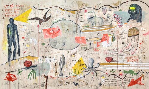It is said that you can't be found by Alfonso Sánchez, Painting for Sale on Select