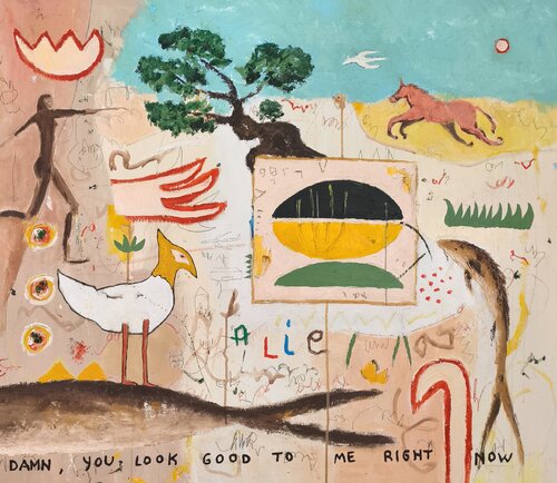 You look good to me by Alfonso Sánchez, Painting for Sale on Select