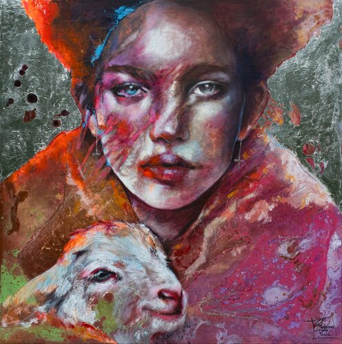 Genesi del Silenzio by Paola Ruggiero, Painting for Sale on Select