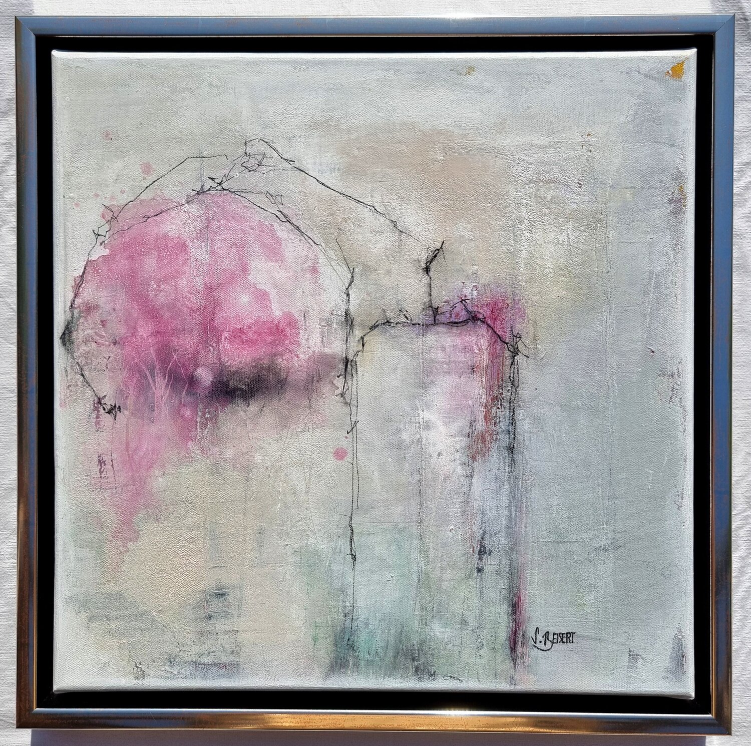 Bright and delicate Sabine Beisert Original painting for sale