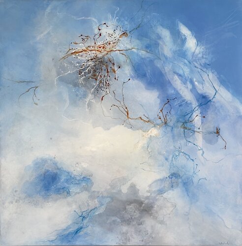 Arborescence V by Sandrine Belmont, Painting for Sale on Select