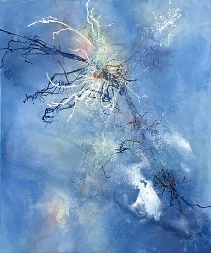 Arborescence IV by Sandrine Belmont, Painting for Sale on Select