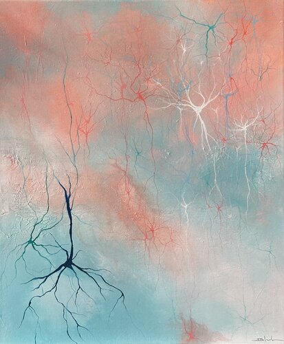 Elévation intérieure by Sandrine Belmont, Painting for Sale on Select