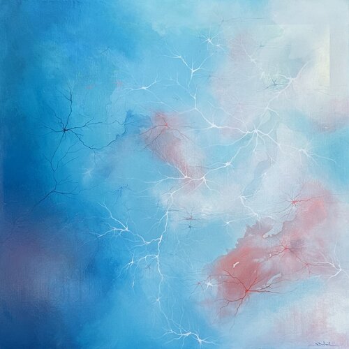 L'aube intérieure by Sandrine Belmont, Painting for Sale on Select
