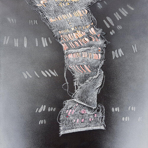 Try to move by Jean-Roch Klethi, Painting for Sale on Select