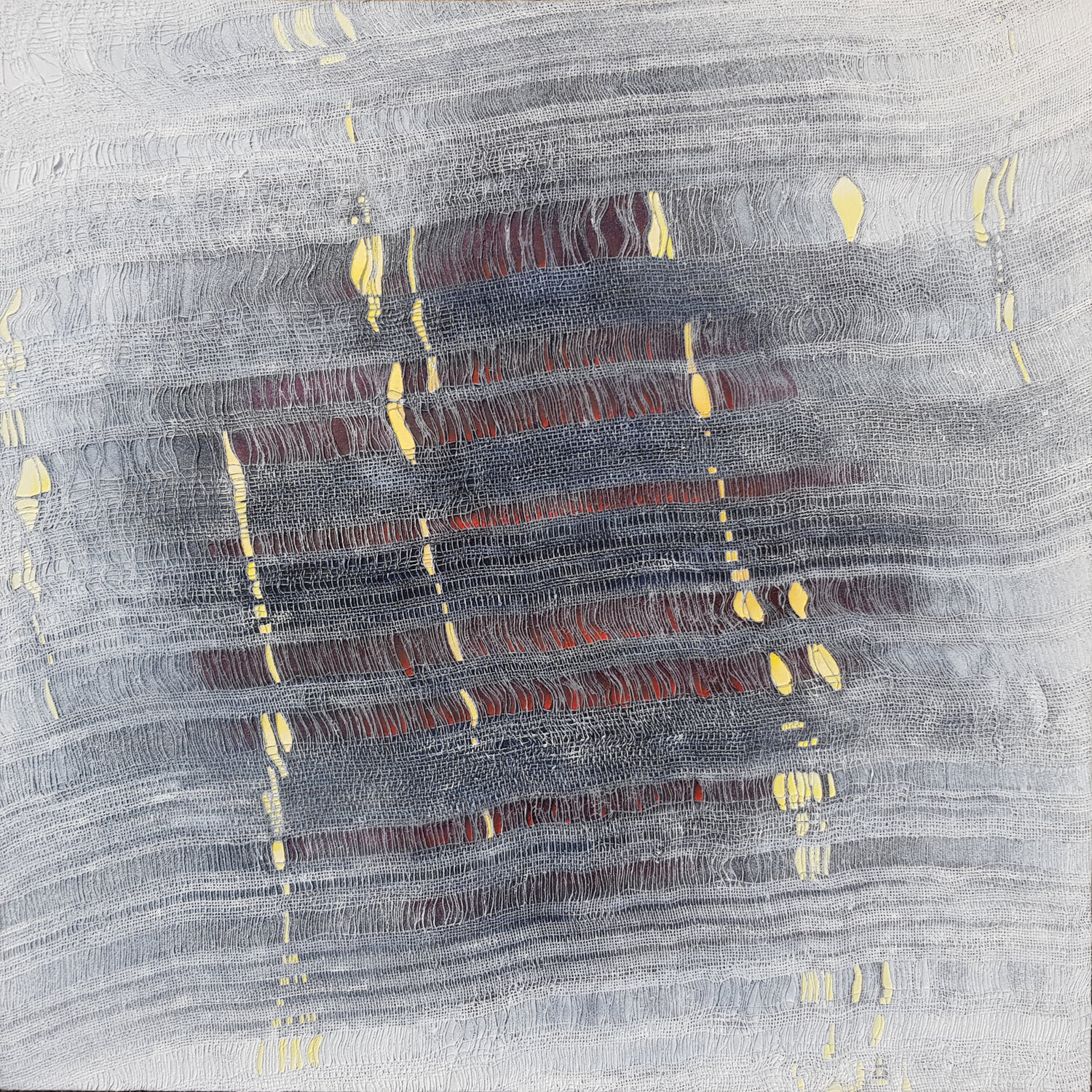 White Jean-Roch Klethi Original painting for sale
