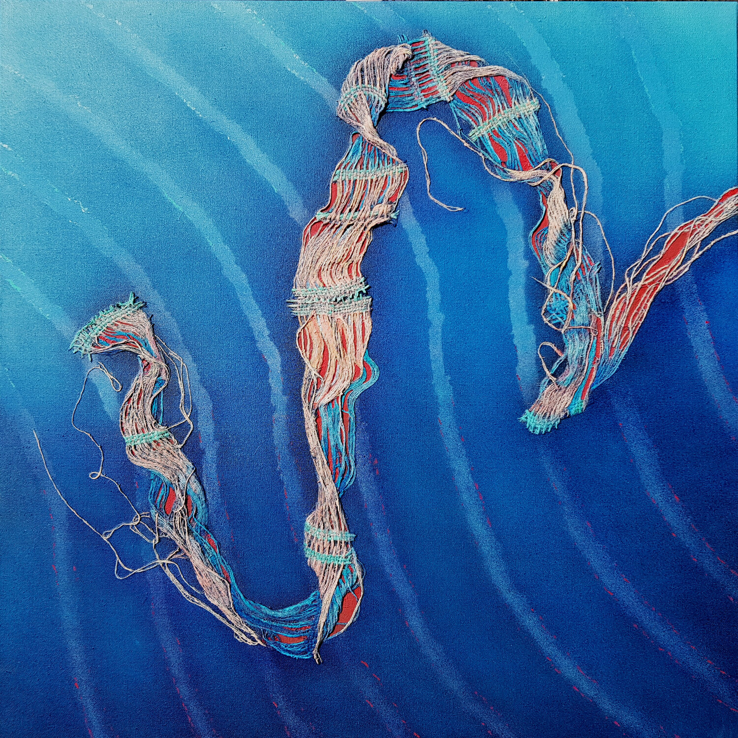 Savoir Rebondir Jean-Roch Klethi Original painting for sale