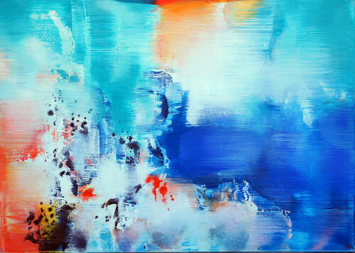 Ohne Titel. by Konstantin Grabowski, Painting for Sale on Select