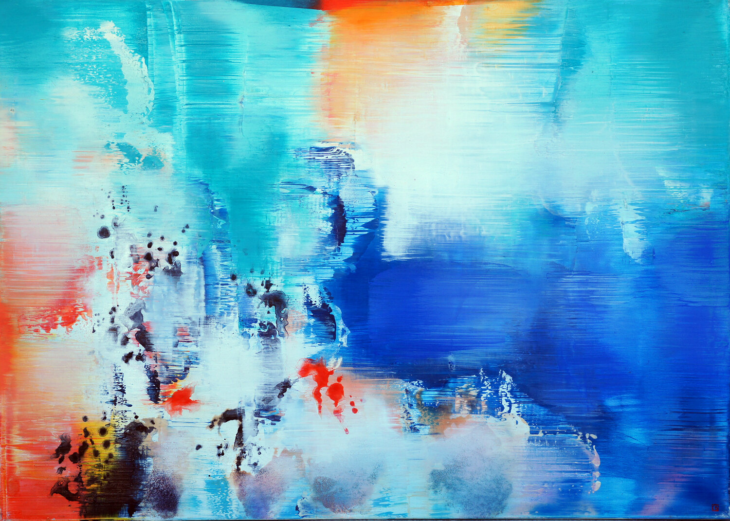 Ohne Titel. Konstantin Grabowski Original painting for sale