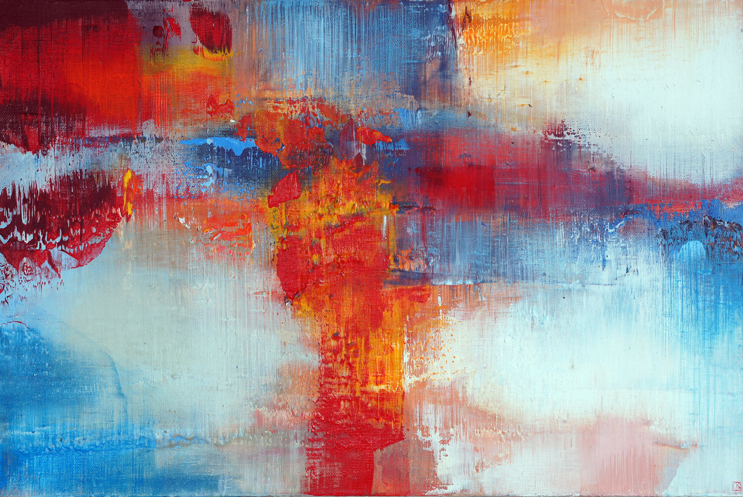 Ohne Titel. Konstantin Grabowski Original painting for sale