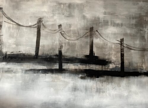 Telegraph by Diane Coso, Painting for Sale on Select