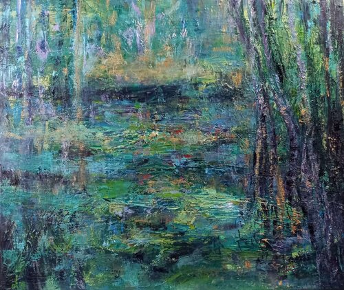 Marais by Corinne FOUCOUIN, Painting for Sale on Select