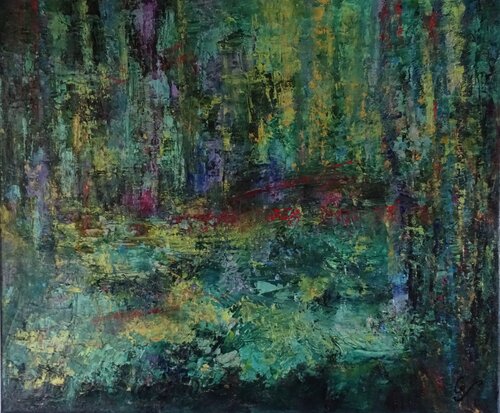 Petit pont du Marais by Corinne FOUCOUIN, Painting for Sale on Select