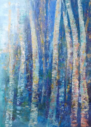 Laminaires by Corinne FOUCOUIN, Painting for Sale on Select
