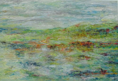 La Baie by Corinne FOUCOUIN, Painting for Sale on Select