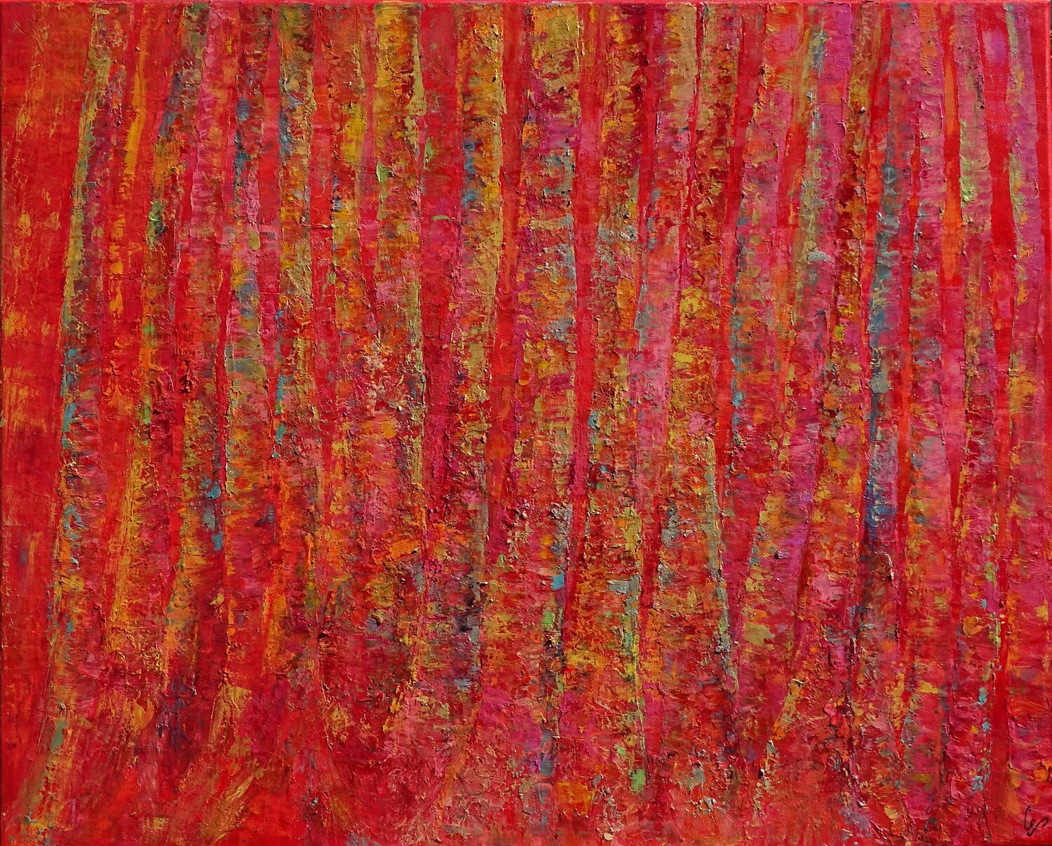 L'Appel Corinne FOUCOUIN Original painting for sale
