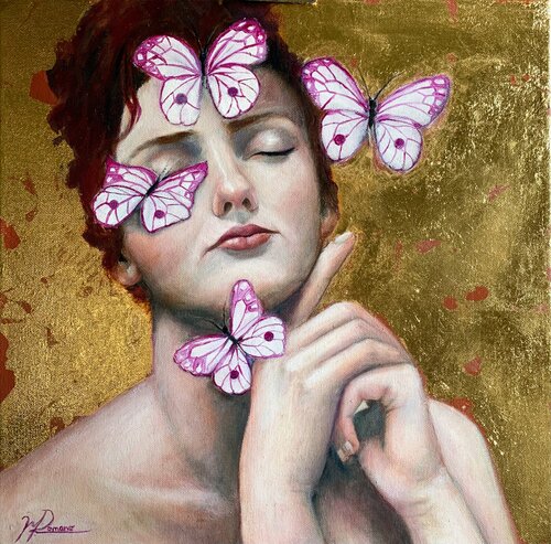 Farfalle di Sogno by maria romano, Painting for Sale on Select