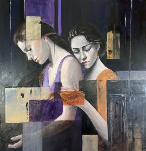Silenzi Condivisi by maria romano, Painting for Sale on Select