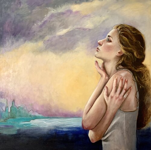Al confine dell' Anima by maria romano, Painting for Sale on Select