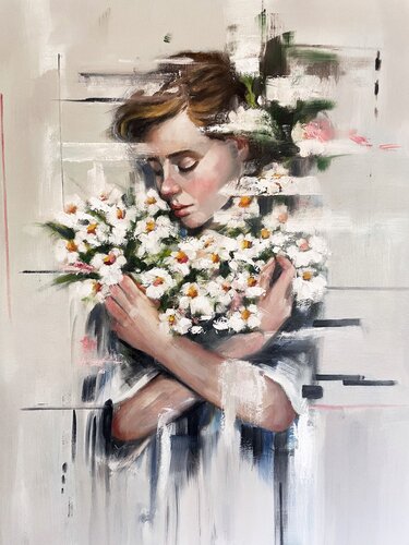 La cura by maria romano, Painting for Sale on Select